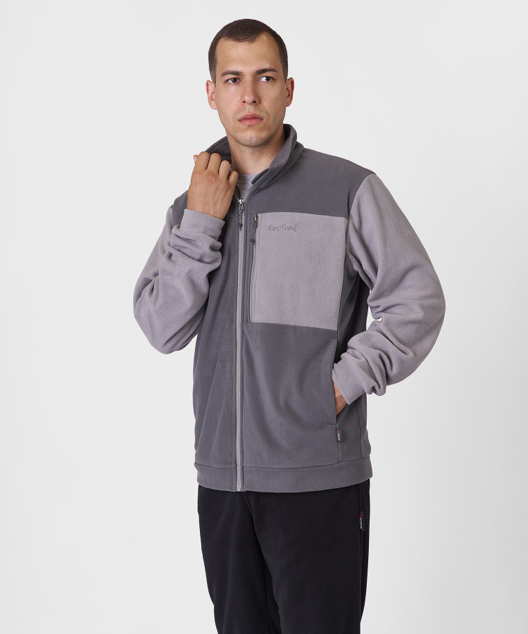 Джемпер Camp Jacket Мужской (XXL, 3040/т.серый/серый, , , , , )