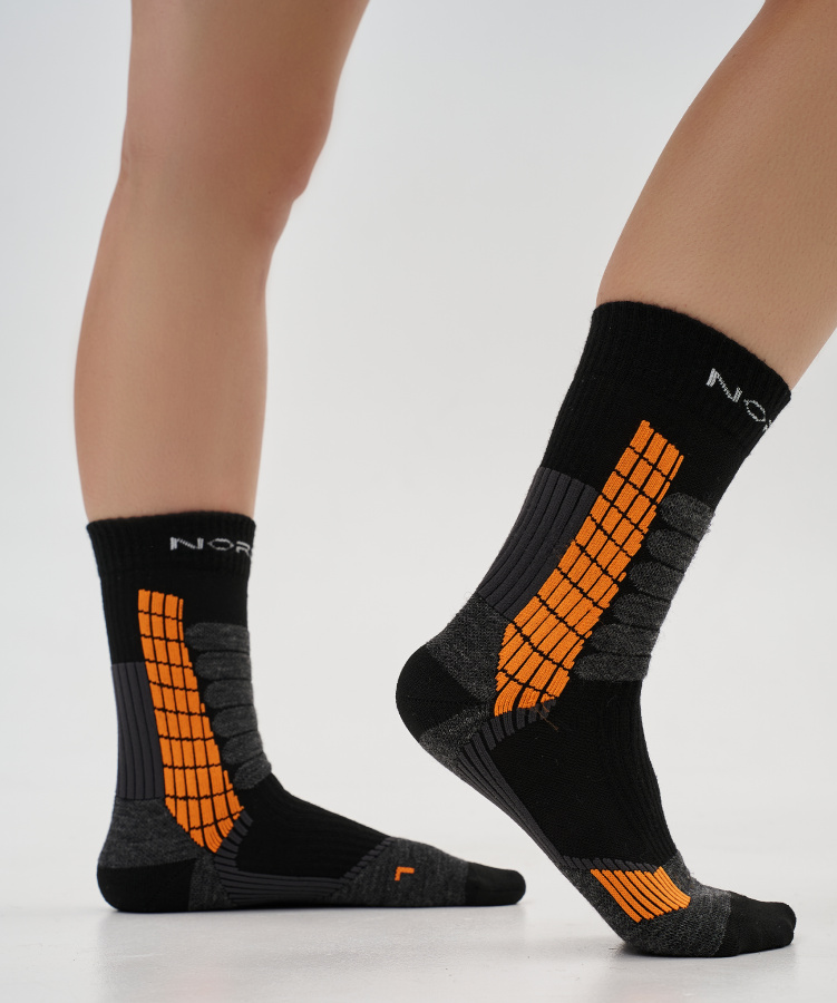 Носки Trek Smoky Grey (43-46, Grey, , , , , )