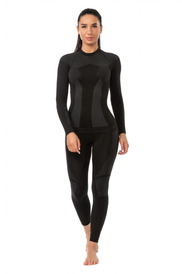Термокомплект F10 жен (S, Черный, , , , , )