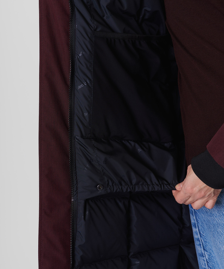 Пальто пуховое Aurora III DF Женское (XL, 0200/малиновый, , , , , )