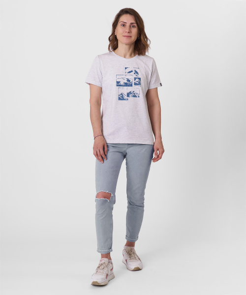 Футболка Sl Женская (XS, 7000/св.серый, , , , , )