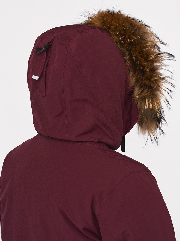 Пальто пуховое Aurora III Женское (XL, 2500/бургунди, , , , , )