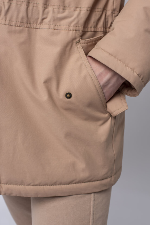 *Парка жен. арт. 48245 (170, Пудра, 92, 100, , , )