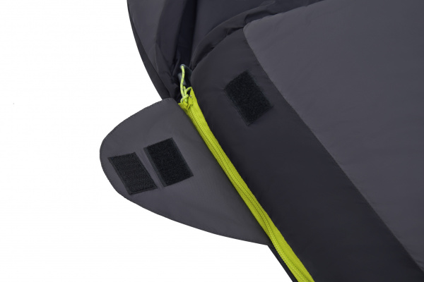 Atepa 2101 rocky 520l -4°с 230х90 спальный мешок (-4°c, черный/графитовый правый)