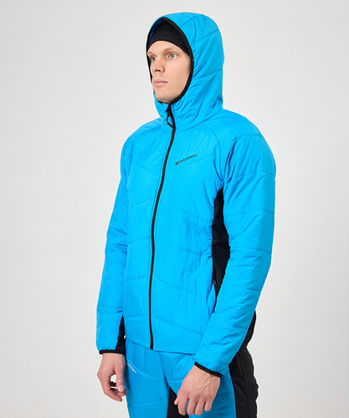Куртка Nordski Hybrid Warm 2.0 Light Blue/Black (48-M, Light Blue/Black, , , , , )