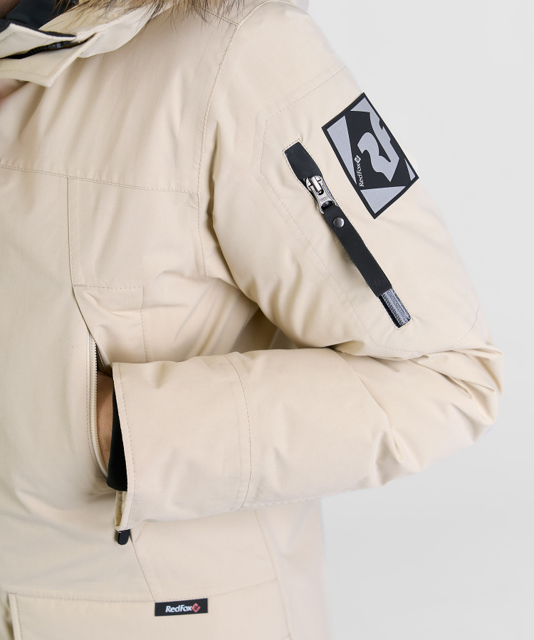 Полупальто пуховое Kodiak III GTX Женское (XL, 3500/бежевый, , , , , )