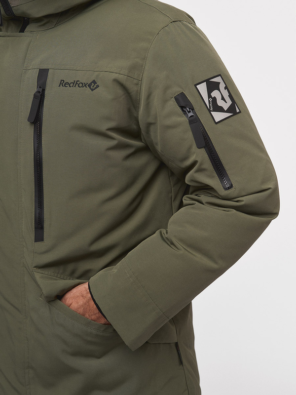 Куртка пуховая Nanook III Мужская (XXL, 3100/т.оливковый, , , , , )