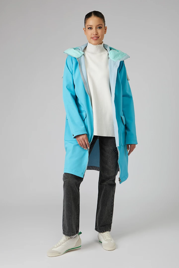 *Плащ 23-40734 Жен (44, 44 Морская Волна, 164, , , , )