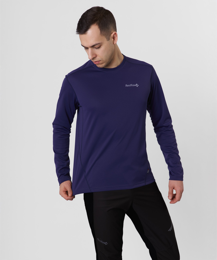 Футболка с длинным рукавом Workout R Мужская (XXL, 0100/чернила, , , , , )