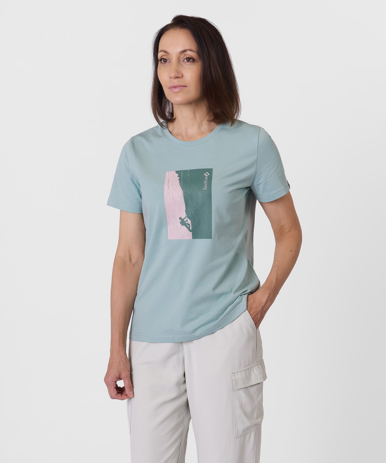 Футболка Rock Женская (XS, 6600/oil green, , , , , )