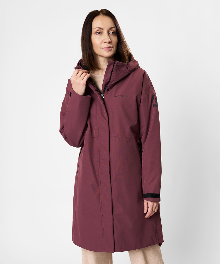 Пальто утепленное Garda II Женское (XL, 1800/коричневая роза, , , , , )