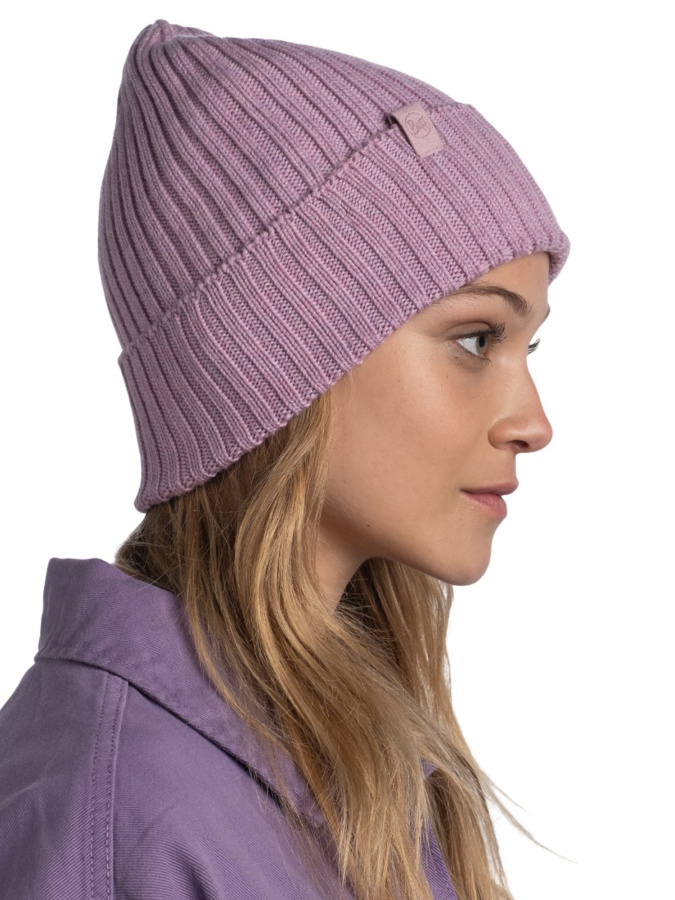 Шапка BUFF KNITTED HAT (One Size, NORVAL Pansy, , , )