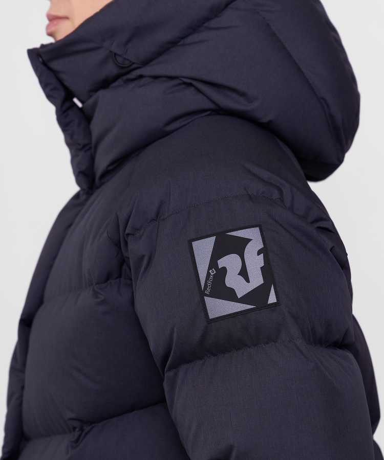 Пальто пуховое Ester VI Женское (XS, 9000/графит, , , , , )