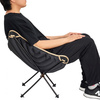 2033 Larch Chair кресло скл. сталь (черный)
