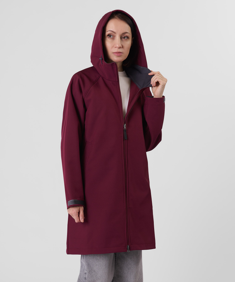 Плащ Dublin II Женский (XL, 0200/малиновый, , , , , )