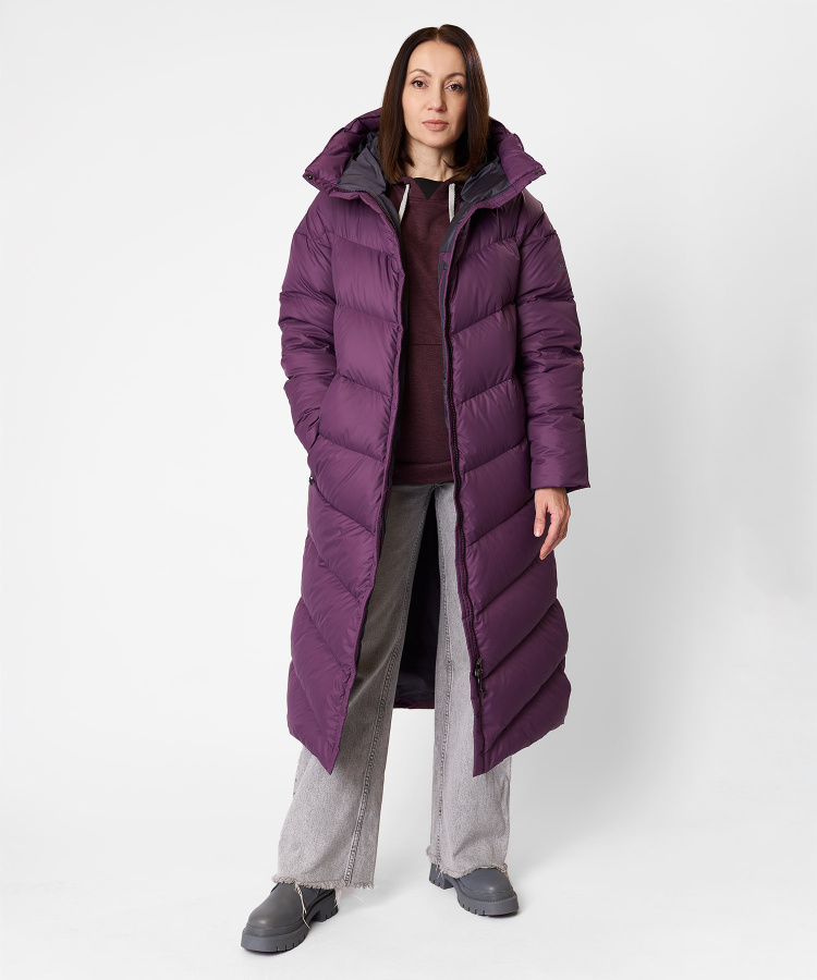 Пальто пуховое Astra Женское (S, 0100/чернила, , , , , )