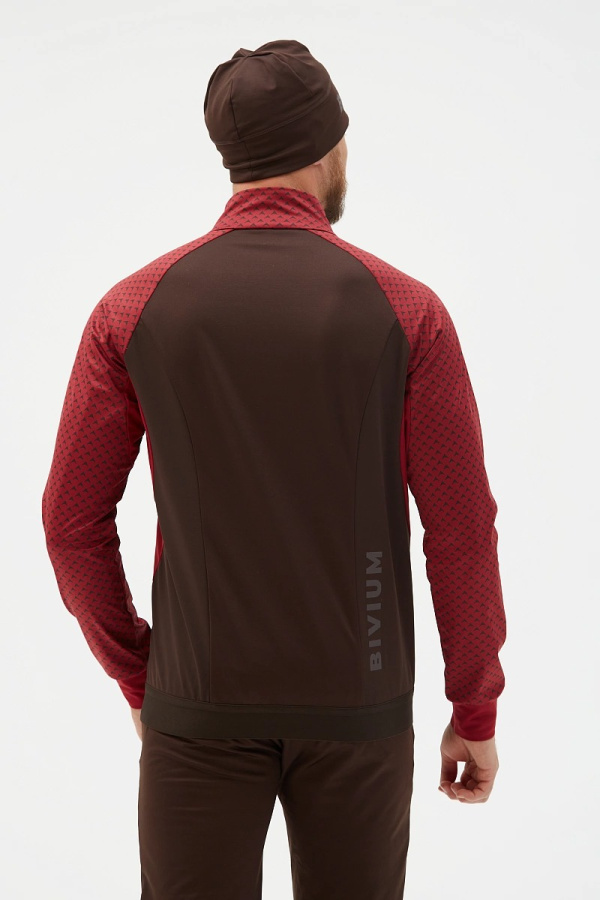 Куртка д/муж. "Баланс 2.0" (XL(54/188), бордовый_кофейный, , , , , )