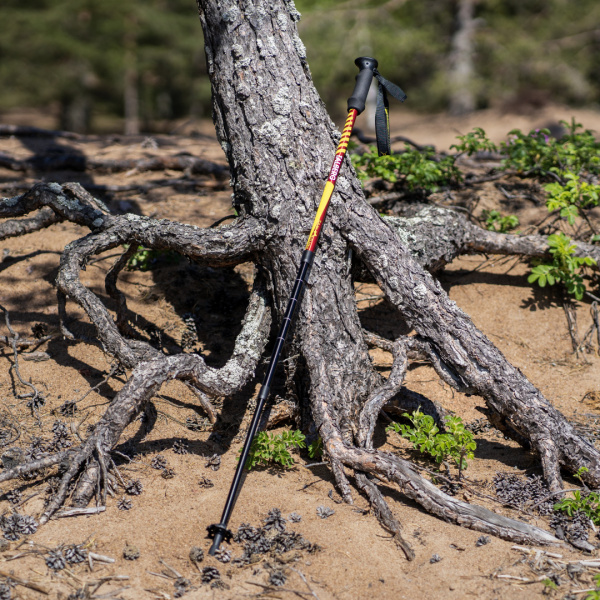 Talberg classic pole палки треккинговые (1 пара, красный)