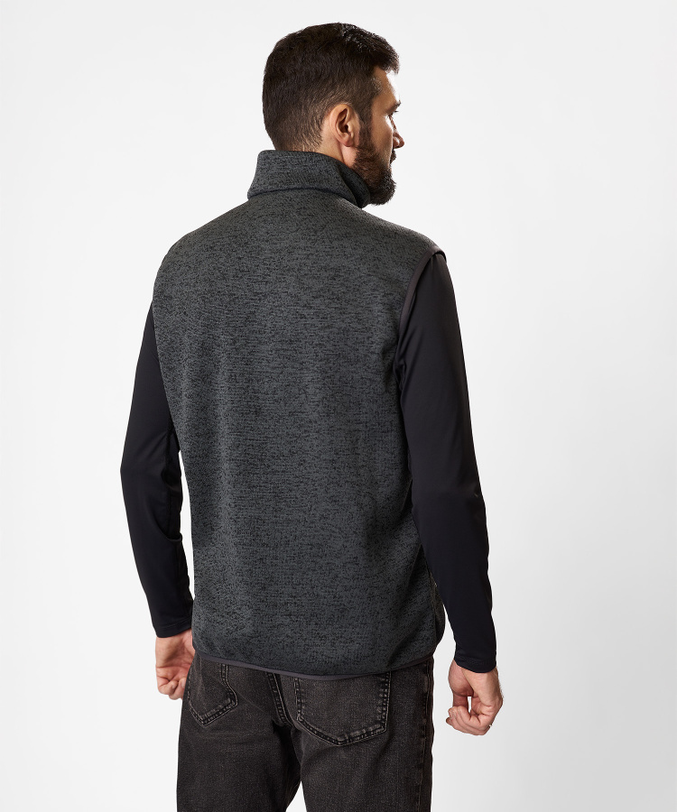 Жилет Tweed Мужской (L, 3000/т.серый, , , , , )