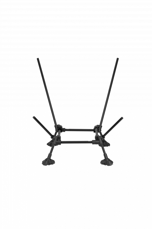 2405 ULTRALIGHT SQUARE LOW CHAIR кресло скл. (черный)