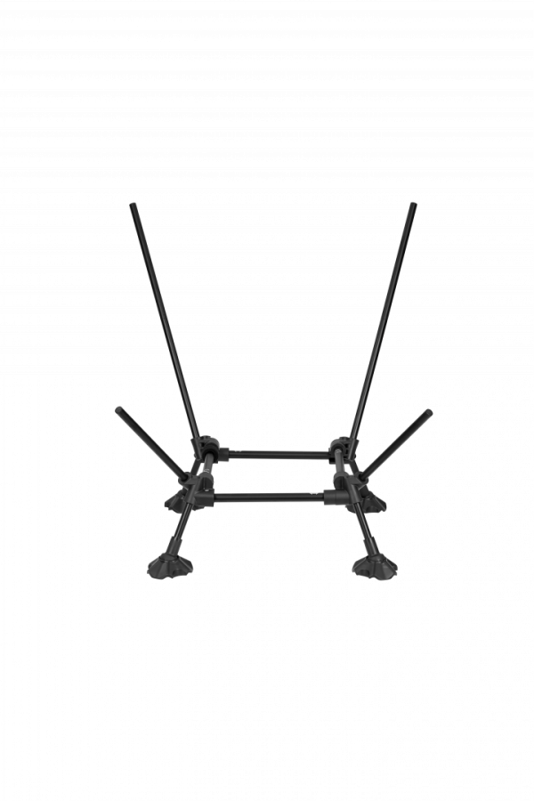 2405 ULTRALIGHT SQUARE LOW CHAIR кресло скл. (черный)