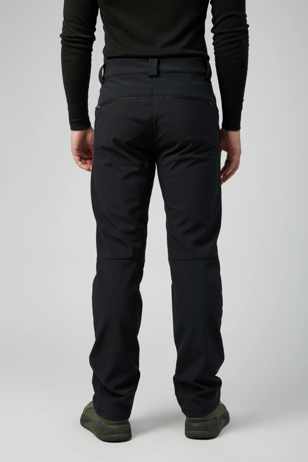 *Брюки 24-24902 Soft Shell муж. (48, 10 Черный, 176, , , , )