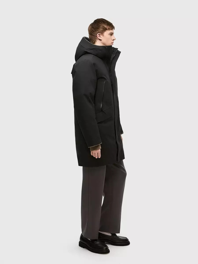 *100638 Пальто мужское TOGAR (M, 060 чёрный, , , , , )