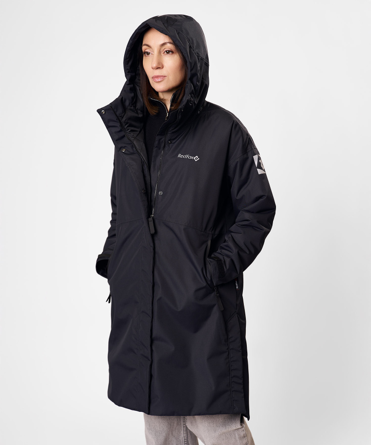 Пальто утепленное Garda II Женское (XS, 1000/черный, , , , , )