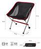1902 ULTRALIGHT CHAIR M кресло скл. (черный)