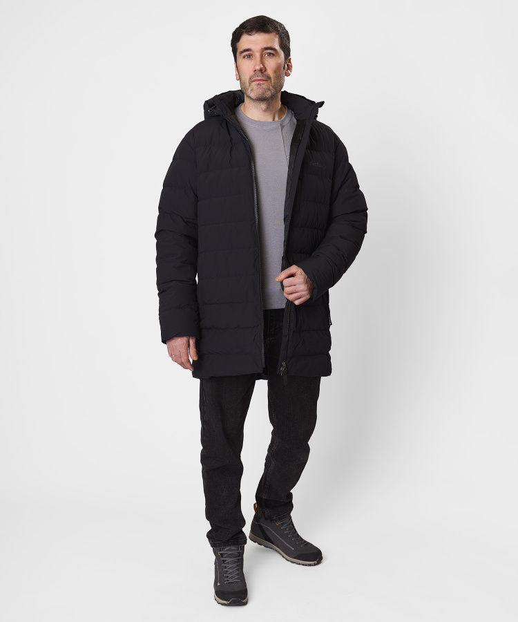 Пальто пуховое Siberia IV Мужское (XXL, 1000/черный, , , , , )