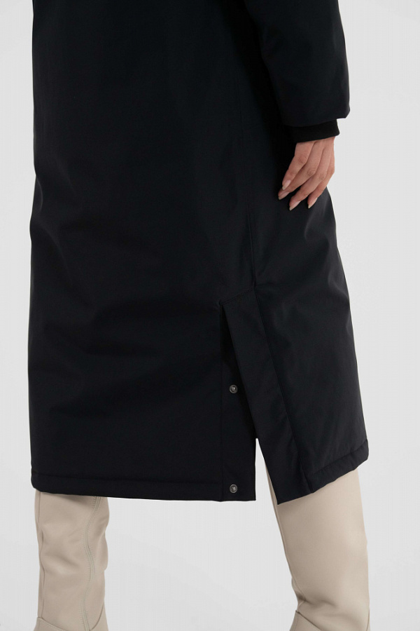 *100409 Пальто женское KOLARY (40, 060 чёрный, , , , , )