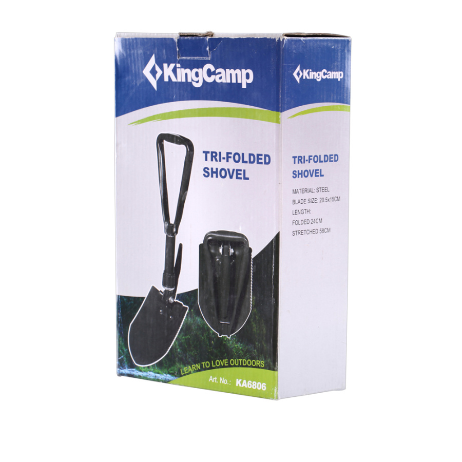 King Camp 6806/6807 three folding shovel лопата