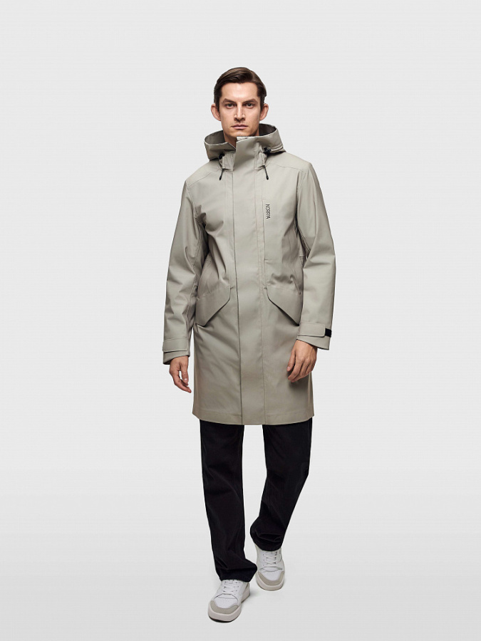 *100362 Куртка мужская TEREK (XL, 121 светло-серый, , , , , )