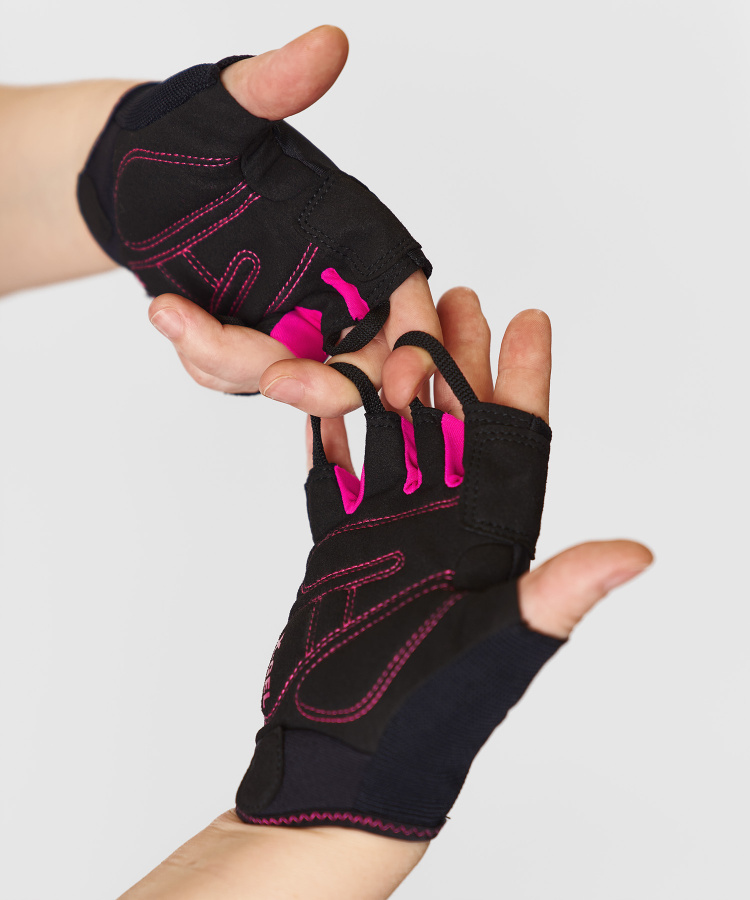 Перчатки Trek II (L, 1004/черный/indian pink, , , SS17)