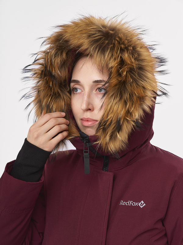 Пальто пуховое Aurora III Женское (XL, 2500/бургунди, , , , , )