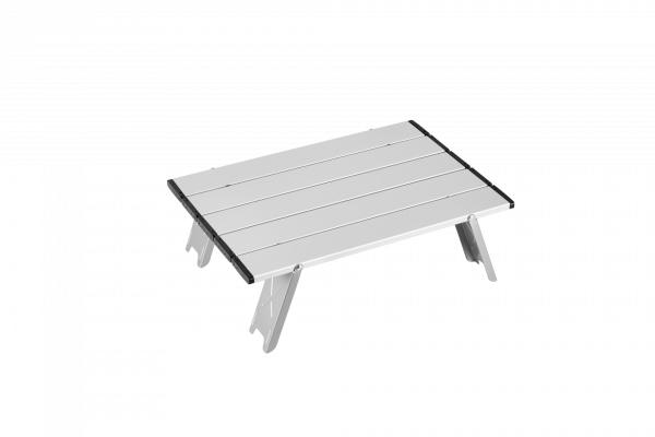 Atepa 2401 mini alunium table s стол скл. алюм (серебристый)
