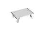 Atepa 2401 mini alunium table s стол скл. алюм (серебристый)