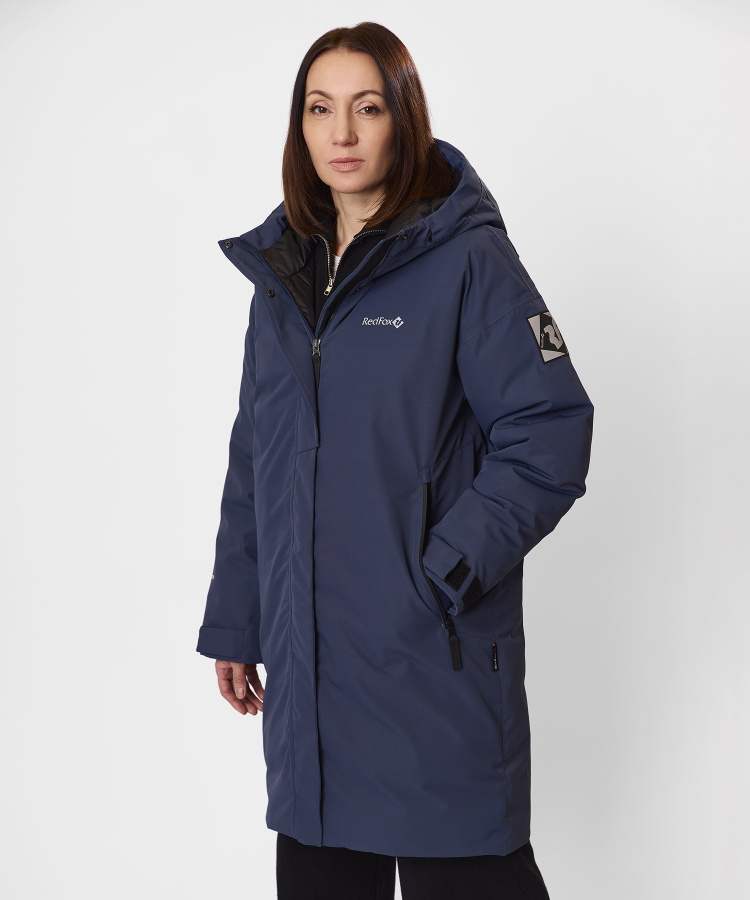 Пальто пуховое Urban Fox VI Женское (XS, 9100/т.синий, , , , , )