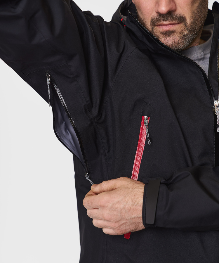 Куртка ветрозащитная Vector GTX V Мужская (XXL, 1010/черный/черный, , , , , )