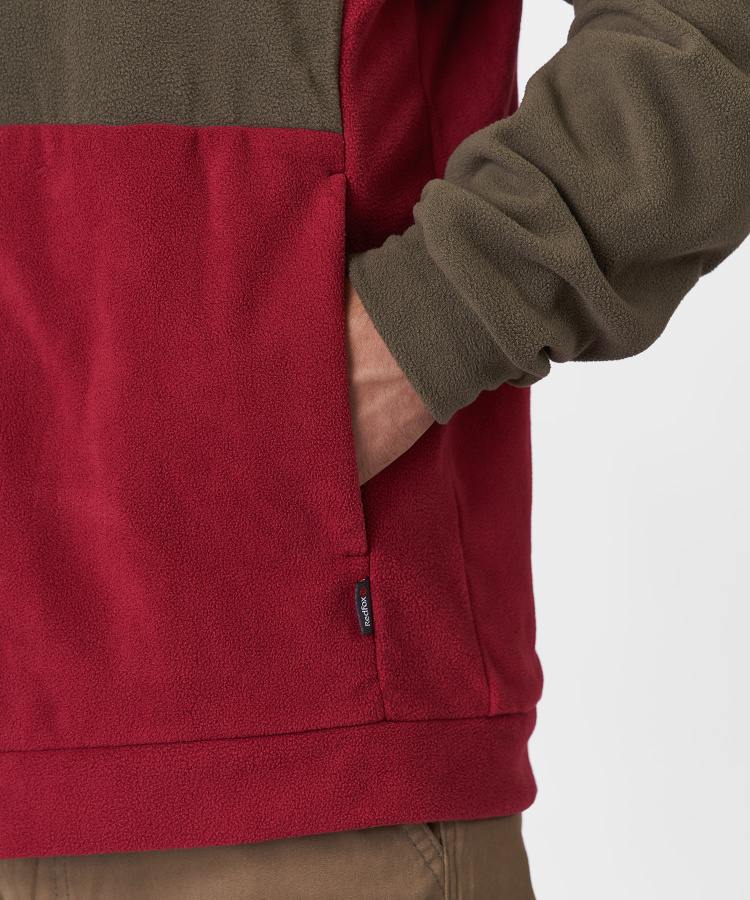 Джемпер Camp Jacket Мужской (XL, 1131/бордовый/т.оливковый, , , , , )