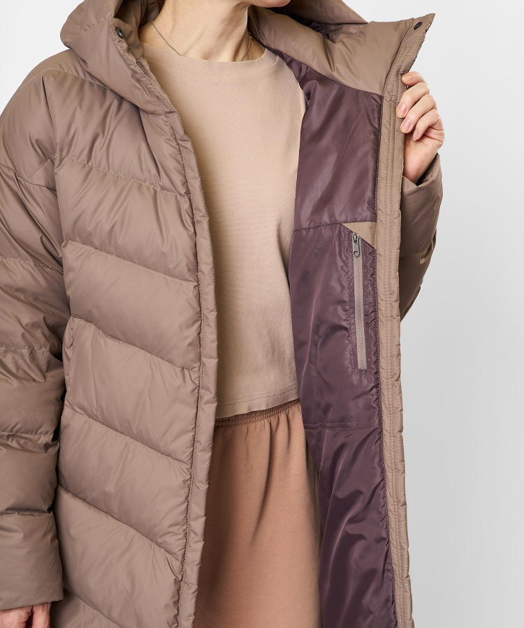 Полупальто пуховое Myst Женское (XL, 4700/гранит, , , , , )