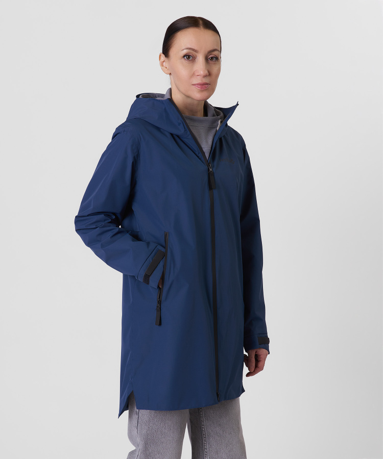 Куртка ветрозащитная Wellington V Женская (XL, 9700/деним, , , , , )