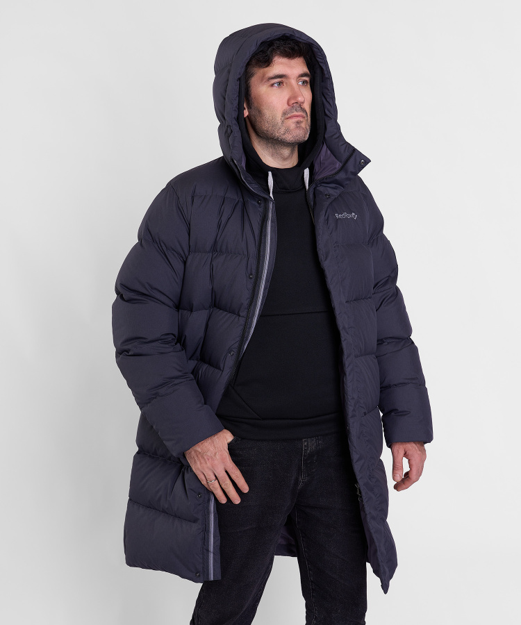 Пальто пуховое Narvik II Мужское (S, 9700/деним, , , , , )