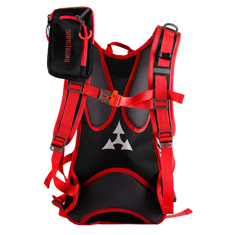 B0462 CYCLING BAG Рюкзак (черный/красный)