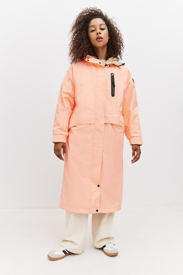 *Плащ 24-41929 жен. (52, 68 Персиковый, 176, , , , )