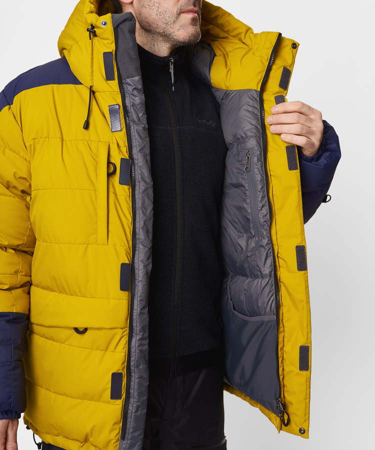 Куртка пуховая Extreme Pro III (S, 4299/эвкалипт/черно-синий, , , , , )