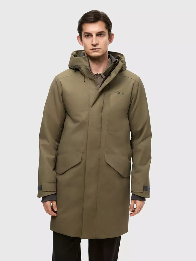 *100627 Парка мужская BALIAL (S, 328 пихта, , , , , )