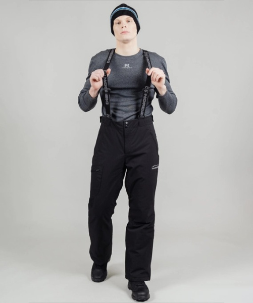 Брюки Nordski Season Black (56/3XL, Black, , , , , )