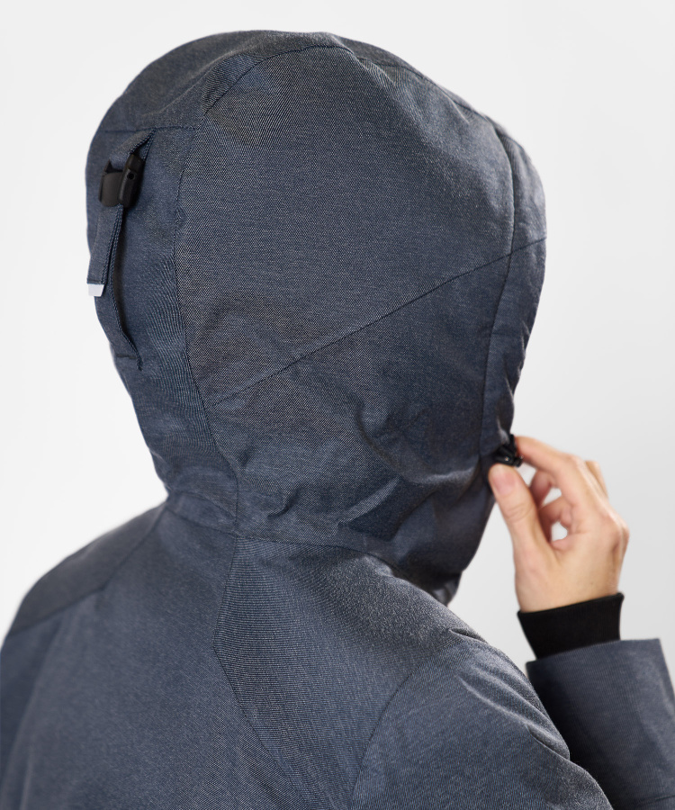 Полупальто пуховое Atalaya II Женское (M, 9900/черно-синий, , , , , , )