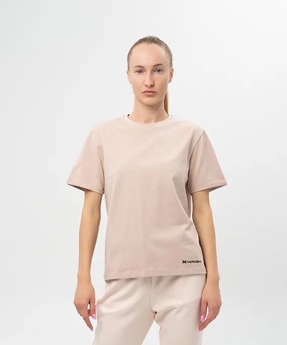Футболка Nordski Simple Logo Beige W